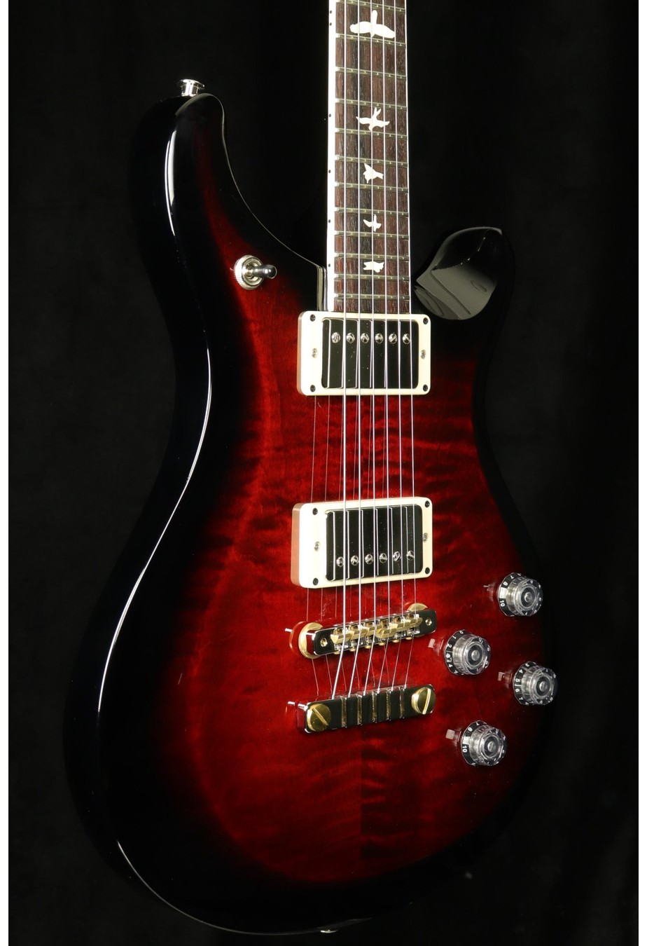 PRS Guitars PRS S2 McCarty 594 - Fire Red w/ Black Wrap Burst
