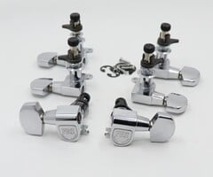 MannMade USA PRS Phase I Locking Tuner Set - Chrome