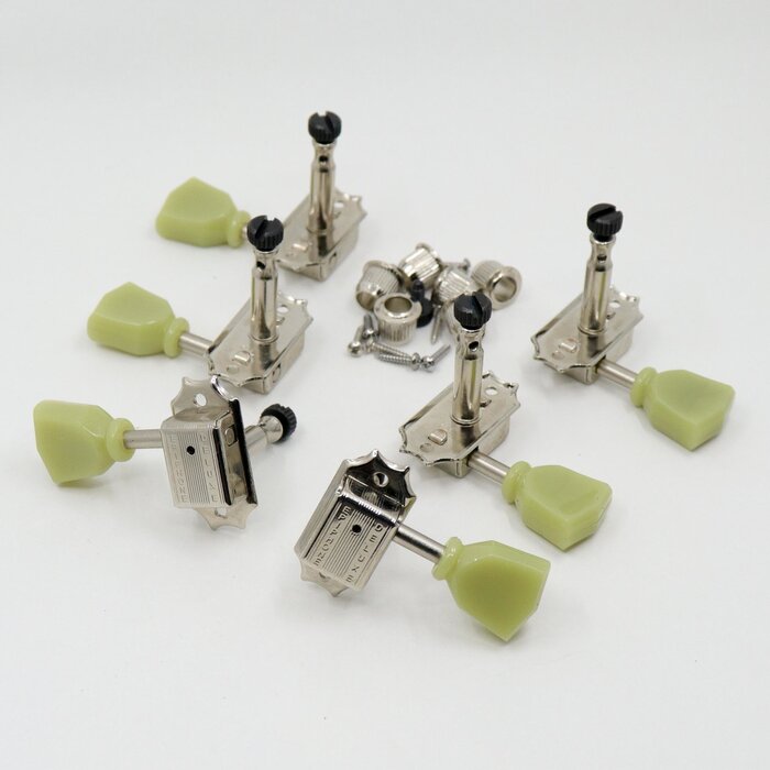 Epiphone Deluxe Series Vintage Locking Tuner Set, Nickel