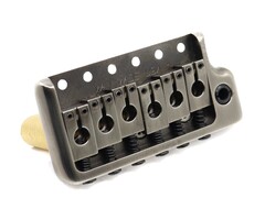 MannMade USA MannMade USA Tremolo Bridge - Black Nickel Satin - fits PRS style guitars