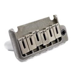 MannMade USA MannMade USA 2-Post Tremolo Bridge - Nickel Heavy Relic - fits 2 post Strat style guitars
