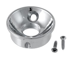 MannMade USA MannMade USA - Tele Electro-Socket Jack  Cup - Nickel Plated Brass