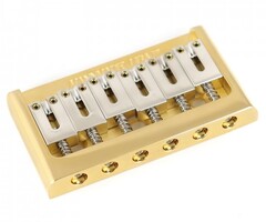 MannMade USA MannMade USA  FatBack Hardtail Bridge (2-1/16") - Gold Hybrid