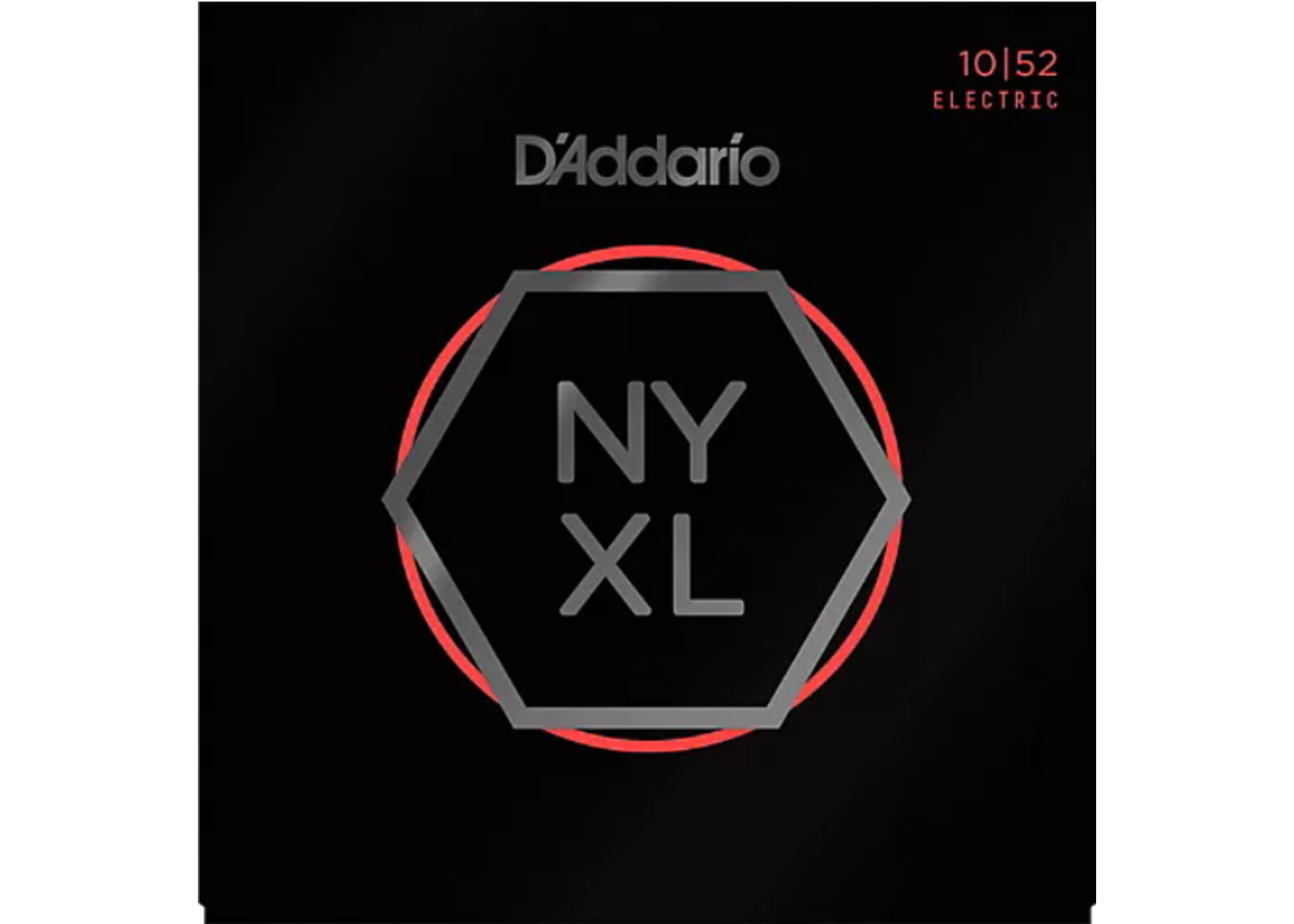 D'Addario D'Addario NYXL1052 Nickel Wound Electric Guitar Strings Light Top / Heavy Bottom 10-52