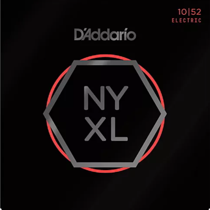 D'Addario D'Addario NYXL1052 Nickel Wound Electric Guitar Strings Light Top / Heavy Bottom 10-52