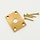 PRS Jack Plate - Gold