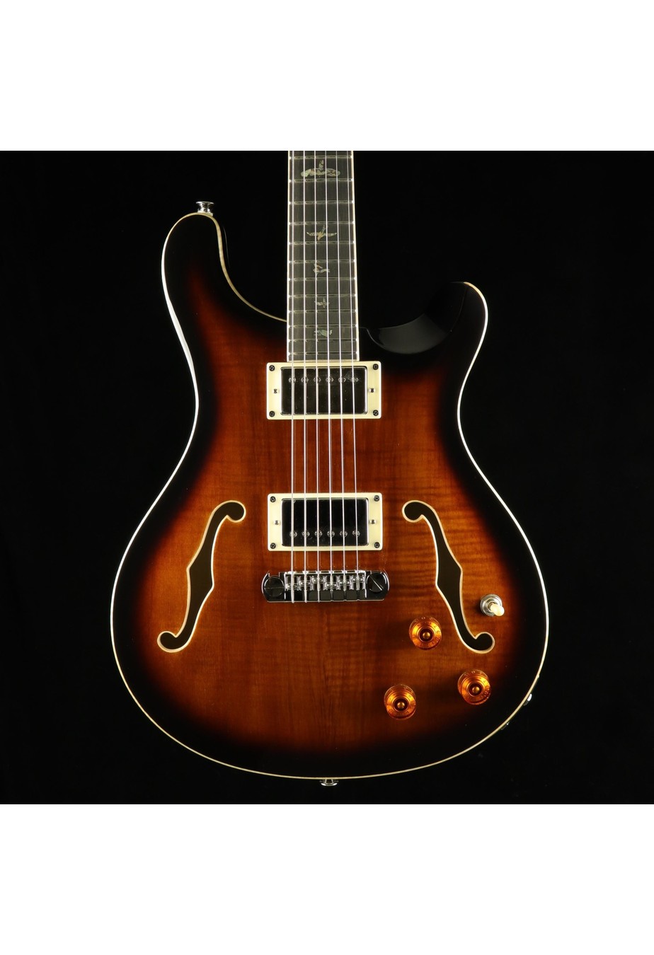 PRS Guitars PRS SE Hollowbody II Piezo - Black Gold Burst