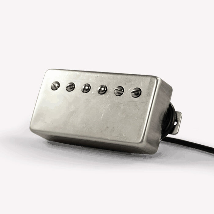 Lindy Fralin Pure P.A.F Humbucker Set - Raw Nickel Covers
