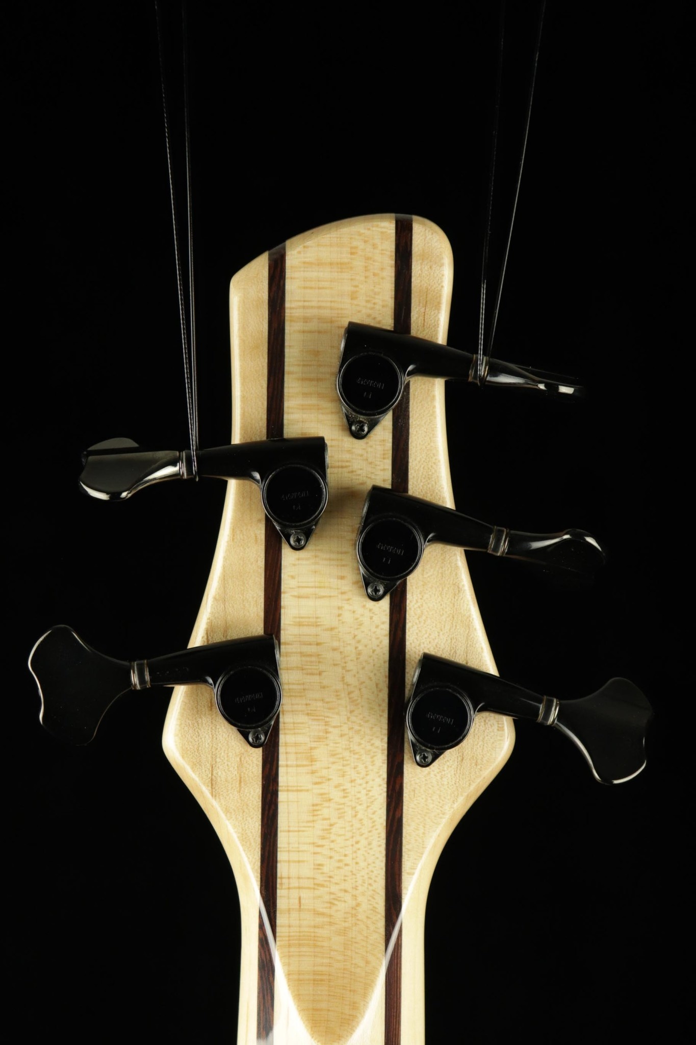 MGBass MGBass - Desert Buckeye Burl V String Bass