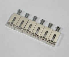MannMade USA MannMade USA Bridge Saddles - Nickel - 2-1/8" Spacing