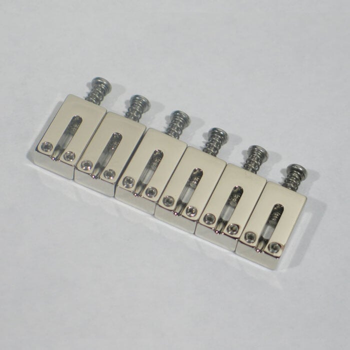 MannMade USA MannMade USA Bridge Saddles - Nickel - 2-7/32" Spacing