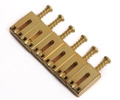 MannMade USA MannMade USA Bridge Saddles  - Gold - 2-7/32" Spacing