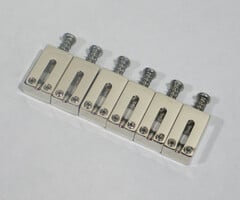 MannMade USA MannMade USA Bridge Saddles  - Nickel - 2-1/16" Spacing