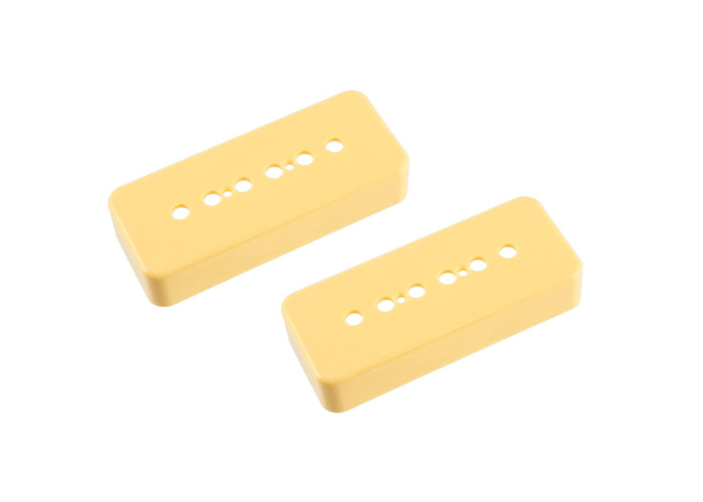 Allparts Soapbar Pickup Covers - Cream - Set of 2