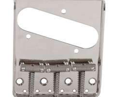 Allparts Allparts Tele 3 Roller Bridge, Nickel