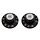 Allparts Witch Hat Volume Knobs, Black