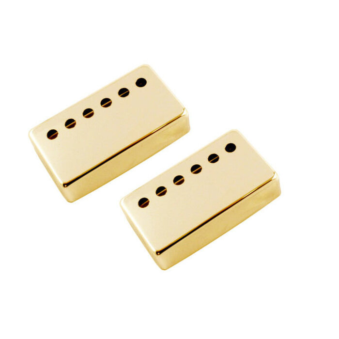 Allparts Humbucker Pickup Cover - 53mm - Gold - Set of 2 - Fits Fender Guitars