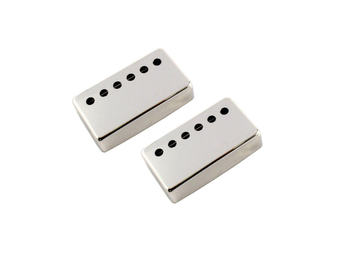 Allparts Humbucker Pickup Cover - 53mm  - Nickel - Set of 2 - Fits Fender Guitars