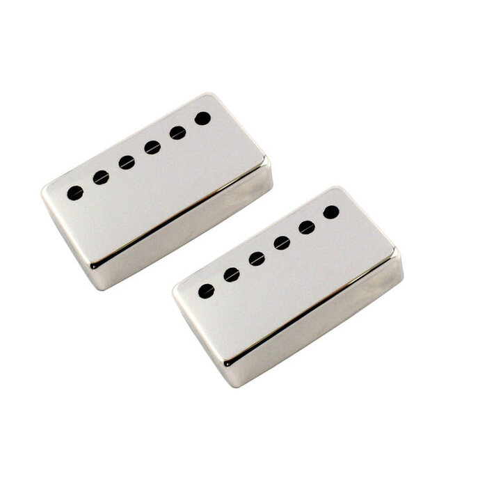 Allparts Humbucker Pickup Cover - 53mm  - Nickel - Set of 2 - Fits Fender Guitars