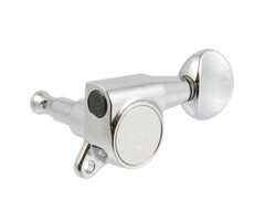Gotoh Gotoh Chrome Mini Keys, Nickel - Set of 6