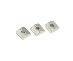 Floyd Rose Nut Clamping Blocks (Pack of 3), Chrome