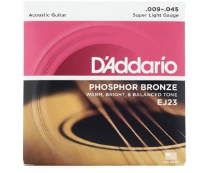 Lightest acoustic 2024 guitar strings