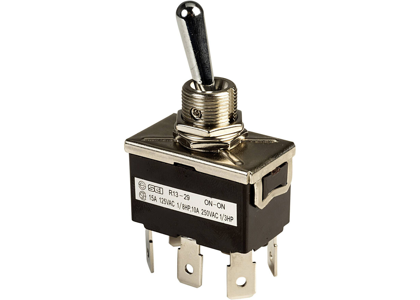 10A 250VAC 2-Way Toggle Switch