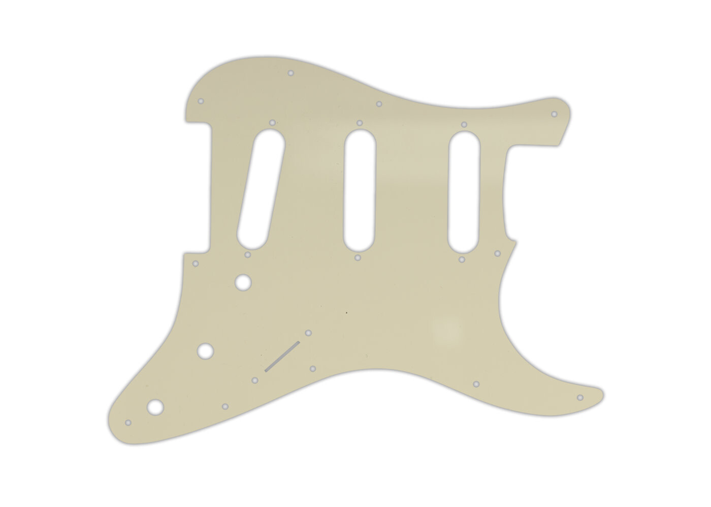 WD Music WD Custom Pickguard for Strat, Parchment 3-ply