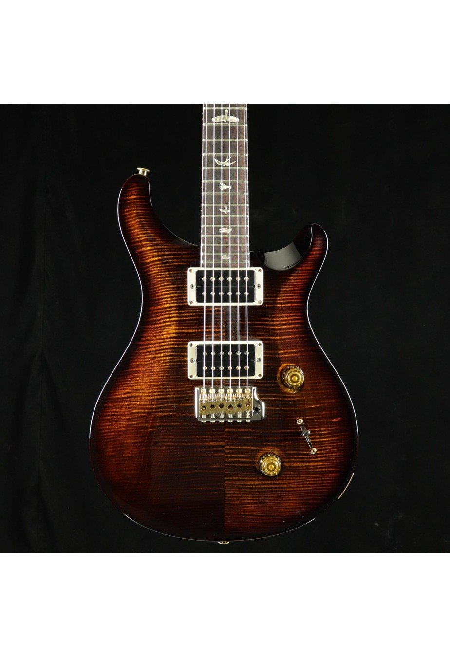 PRS Custom 24 - Black Gold Burst Wrap