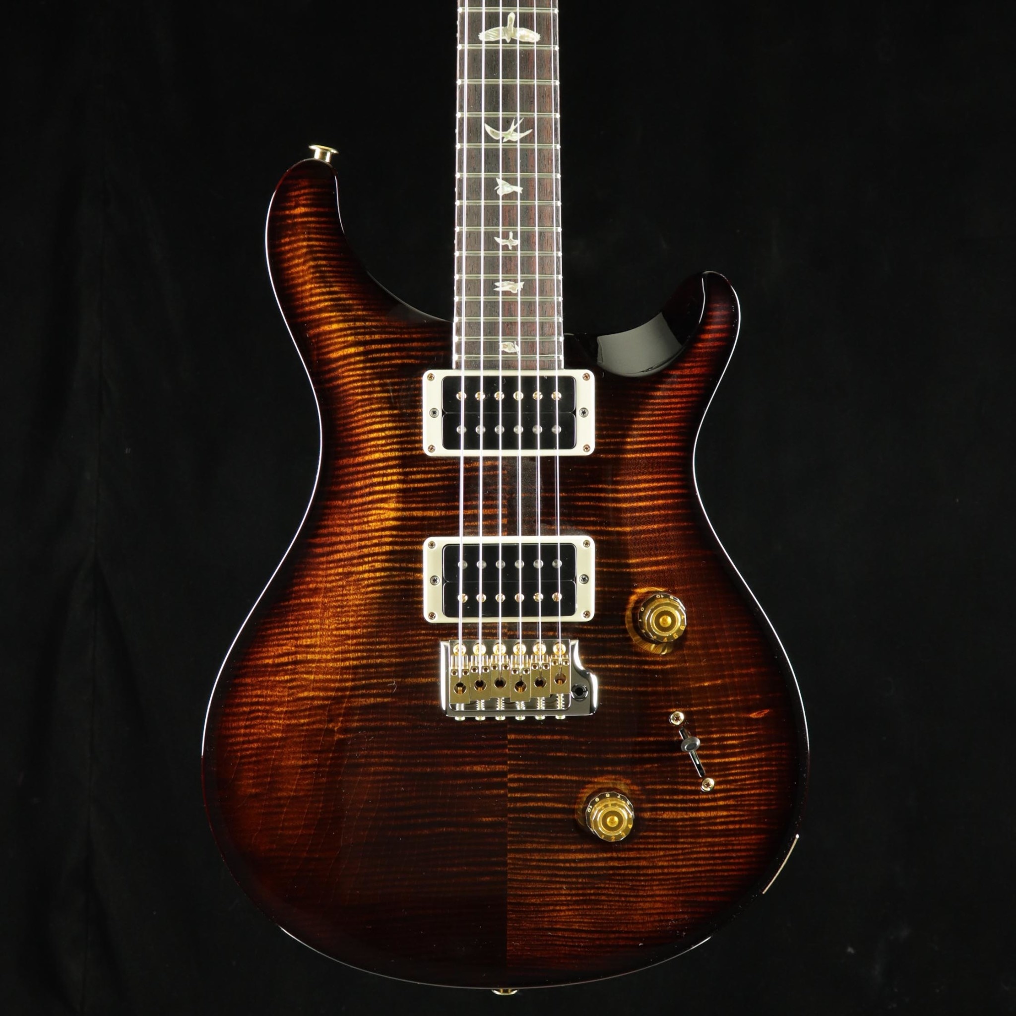 PRS Guitars PRS Custom 24 Electric Guitar - Black Gold Burst Wrap