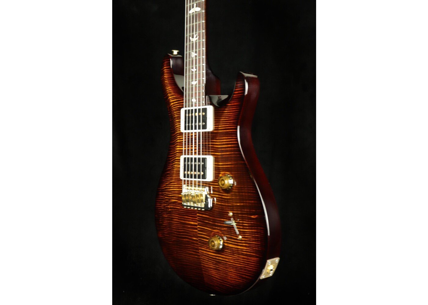 PRS Guitars PRS Custom 24 Electric Guitar - Black Gold Burst Wrap