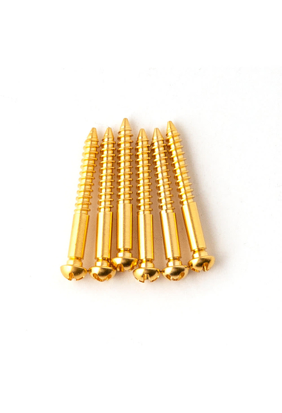 Machined Tremolo Bridge Knife Edge Screws (6), Gold John Mann's