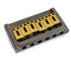 MannMade USA MannMade USA  FatBack Hardtail Bridge (2-1/8") - Black Nickel Hybrid