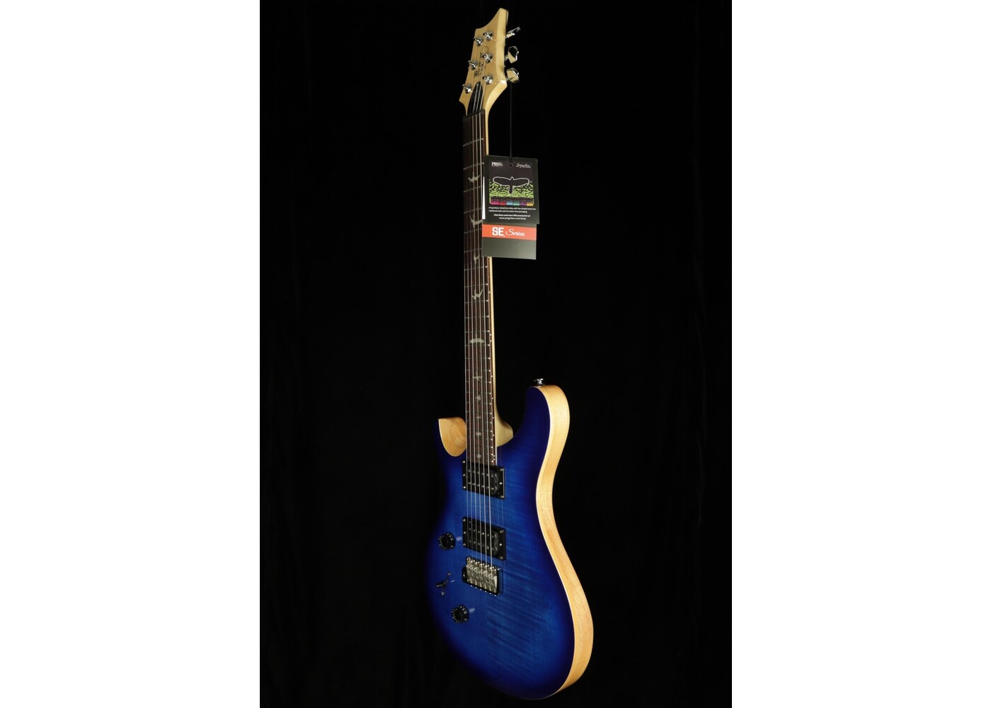 PRS Guitars PRS SE Custom 24 "Lefty" Electric Guitar - Faded Blue Burst