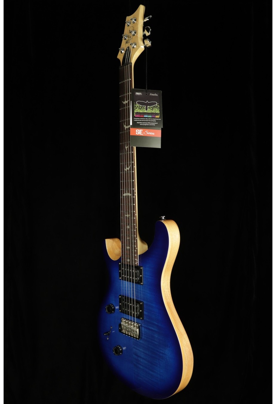 PRS SE Lefty Custom 24 - Faded Blue Burst