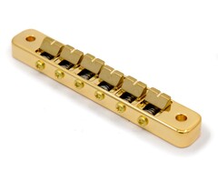 PRS Guitars PRS Two-Piece Bridge W/Studs & Thumbwheels (Gold)