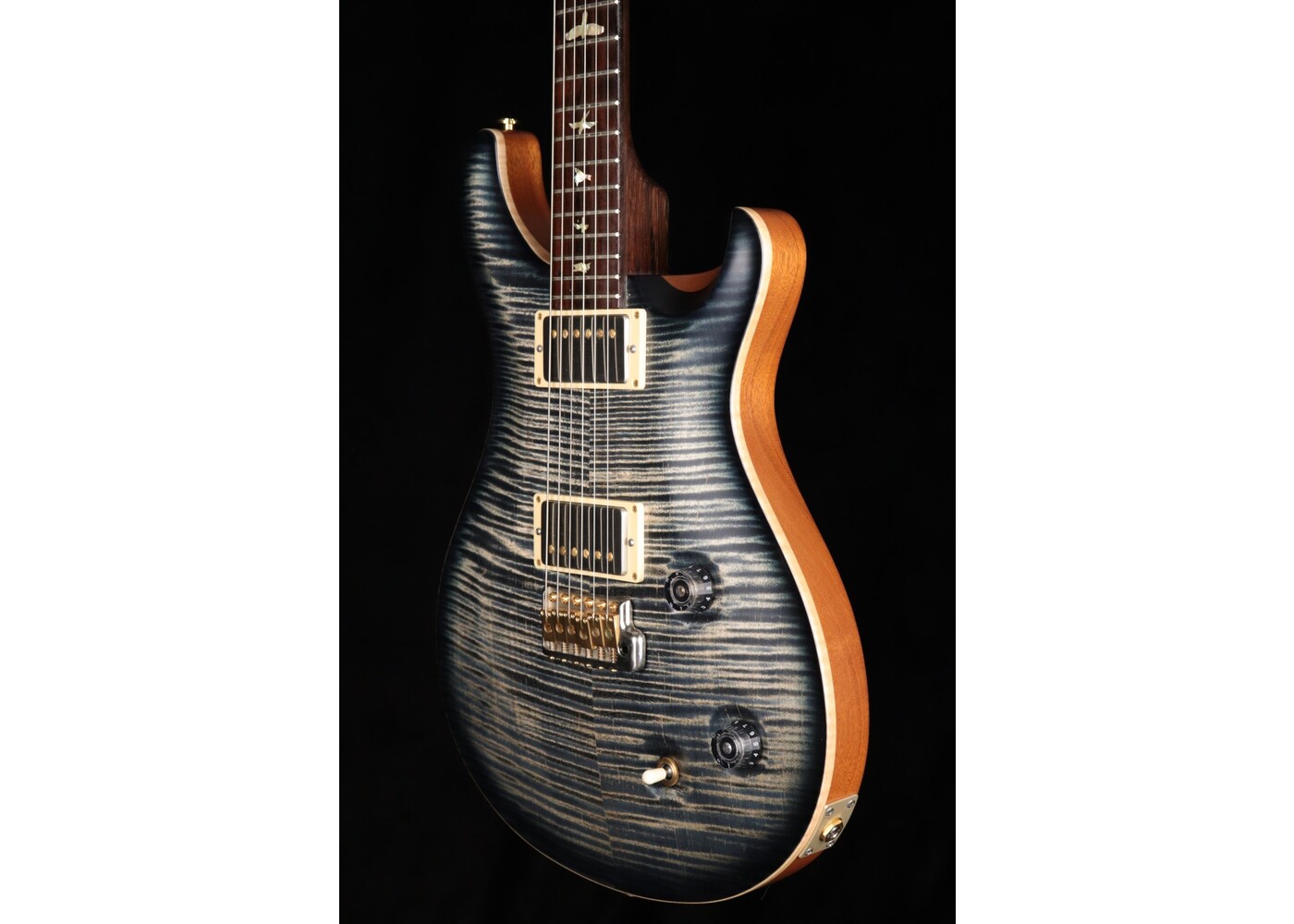 PRS Modern Eagle Electric Guitar - Faded Whale Blue Burst Satin 