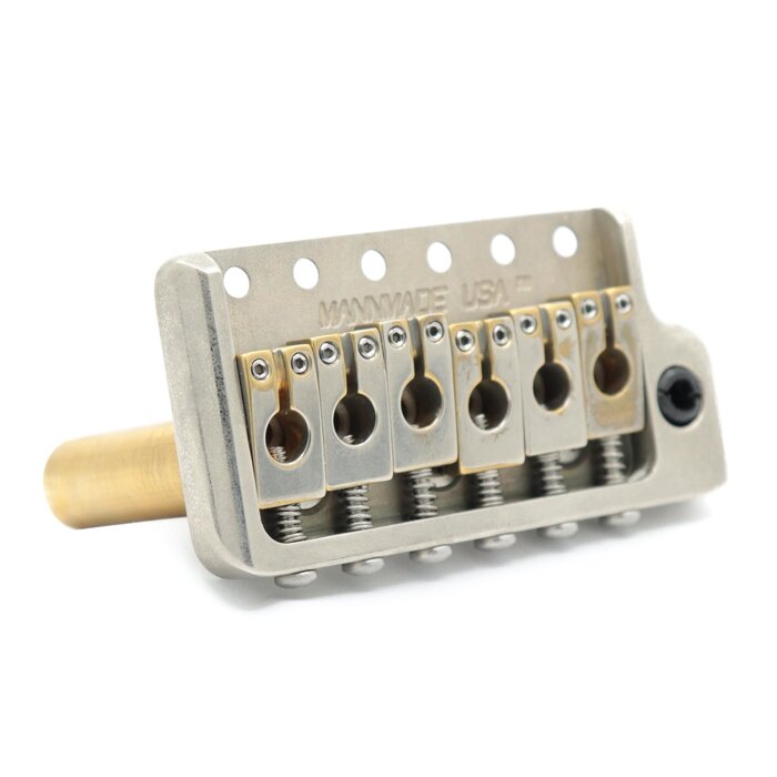 MannMade USA MannMade USA Tremolo Bridge - Nickel Relic - fits PRS style guitars