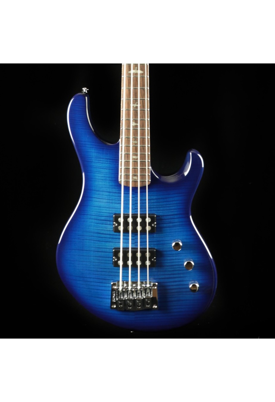 PRS SE Kingfisher Bass - Faded Blue Wraparound Burst