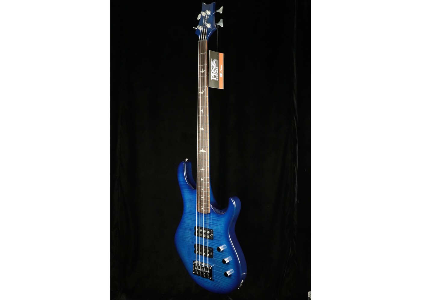 PRS Guitars PRS SE Kingfisher Electric Bass Guitar - Faded Blue Wraparound Burst
