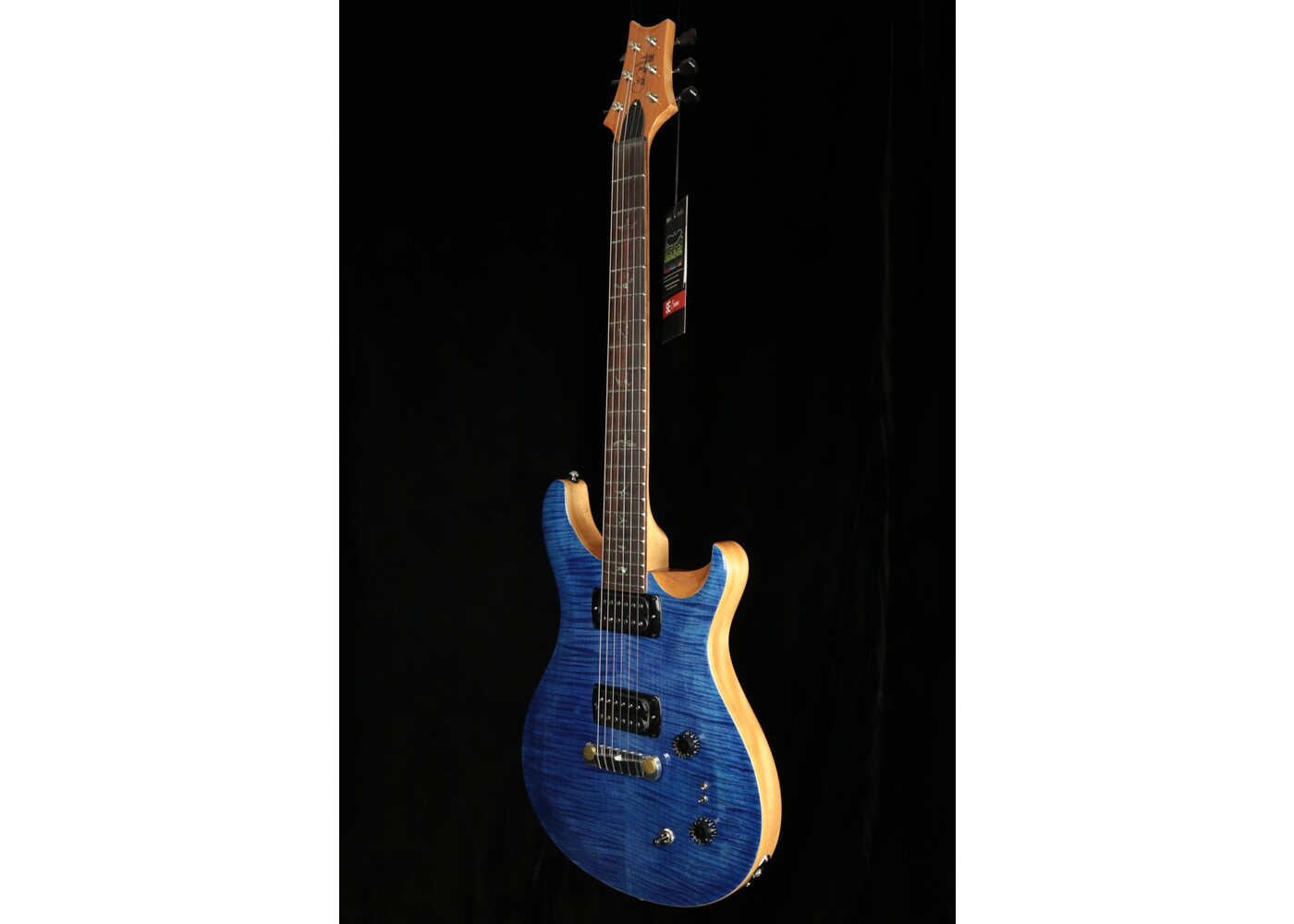 PRS SE Paul's Guitar Electric Guitar - Faded Blue - John Mann's 