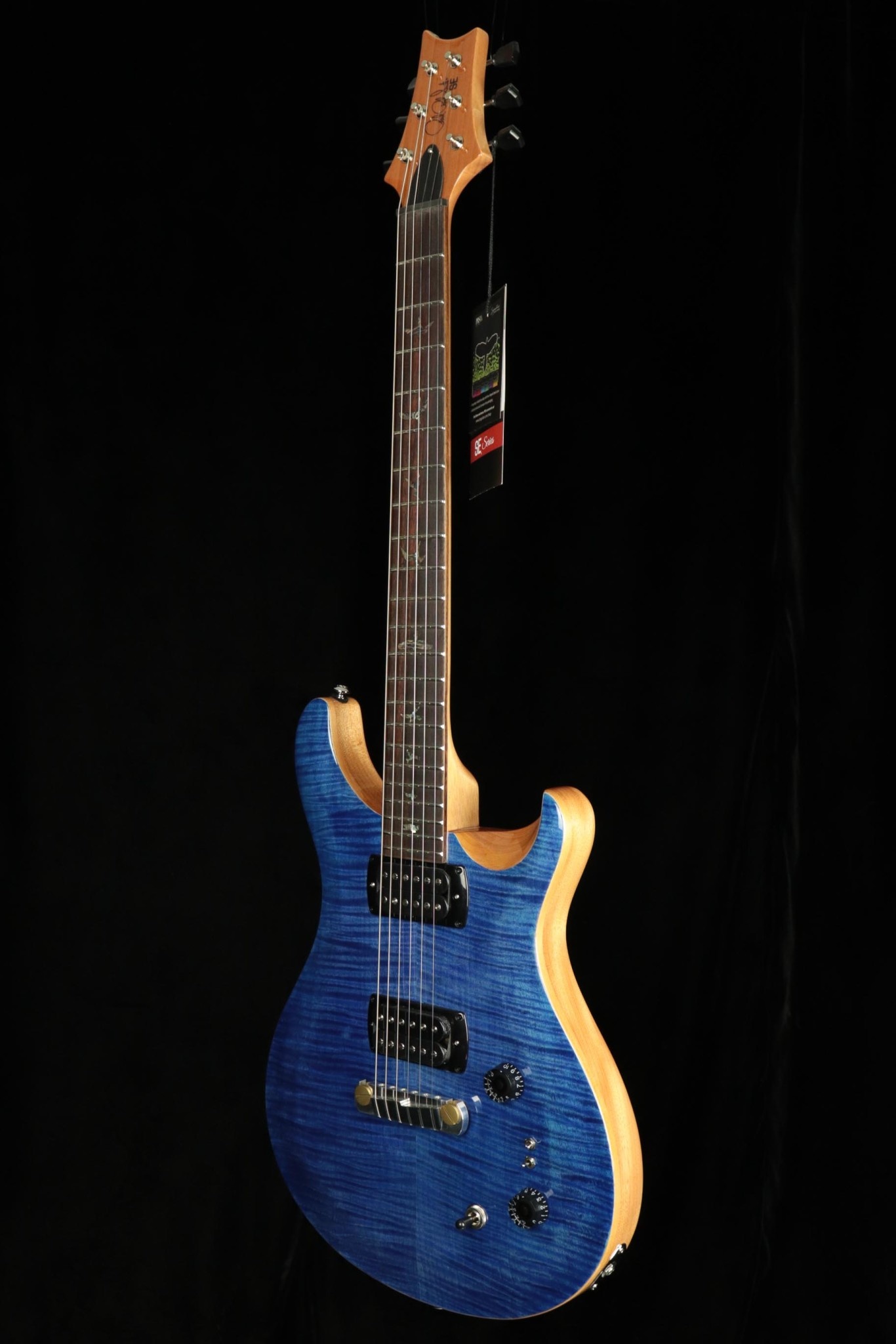 PRS SE Paul's Guitar Electric Guitar - Faded Blue - John Mann's 