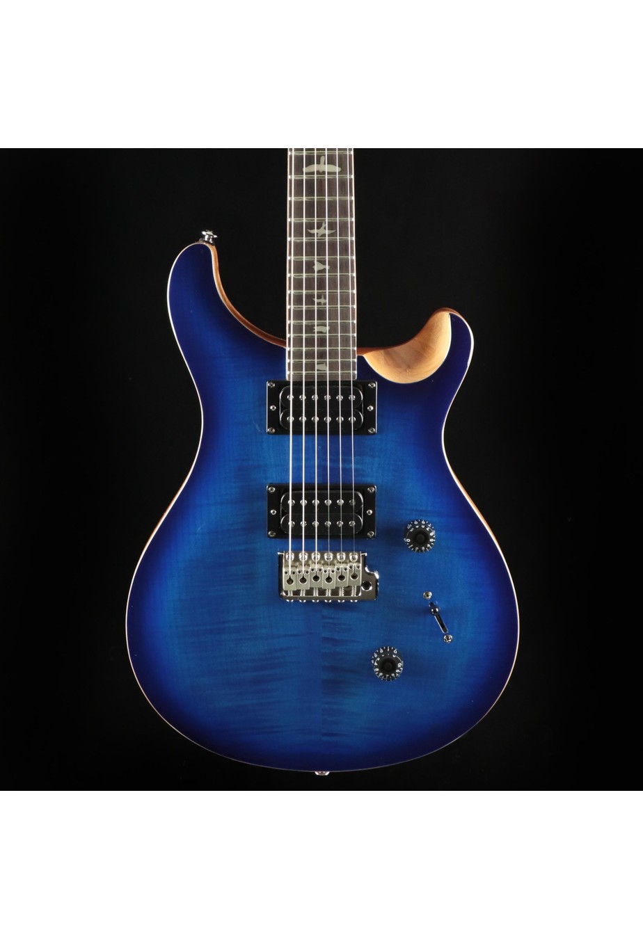 PRS SE Custom 24 - Faded Blue Burst - John Mann's Guitar Vault