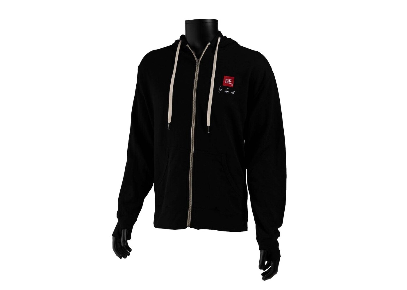 PRS Guitars SE Hoodie, Full-Zip, Black, 2XL