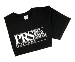 PRS Guitars PRS Tee, Short-Slv, PRS Block Logo, Black, Small
