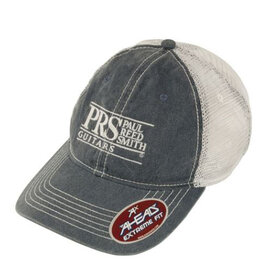 PRS Guitars PRS Hat, PRS Block Logo, Navy & White