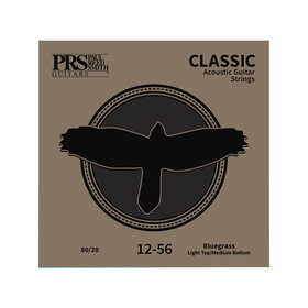 PRS Guitars PRS Classic Acoustic Strings 80/20, Bluegrass .012 - .056