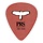 PRS Delrin "Punch" Picks - Red .50mm - 12 Pack