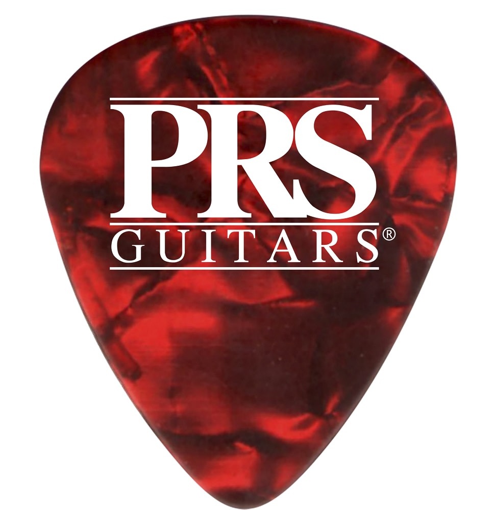 PRS Guitars PRS Celluloid Picks, Red Tortoise Medium - 12 Pack