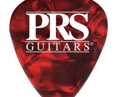 PRS Guitars PRS Celluloid Picks, Red Tortoise Thin - 12 Pack